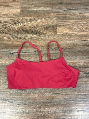 lululemon athletica Red Strappy Sports Bra